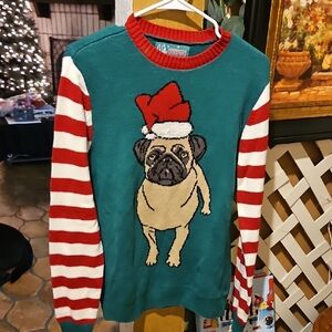 Pug Christmas Sweater